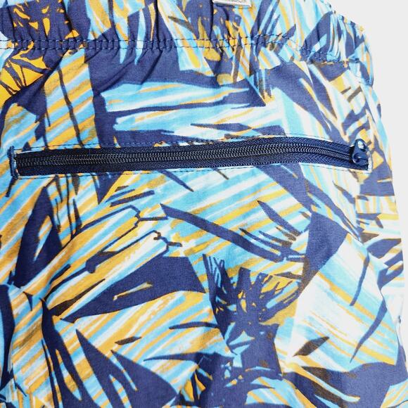 Columbia Omni Shade Tropical Palm Tree's Men's Elastic Waist Swim Trunk/Shorts - Picture 4 of 8